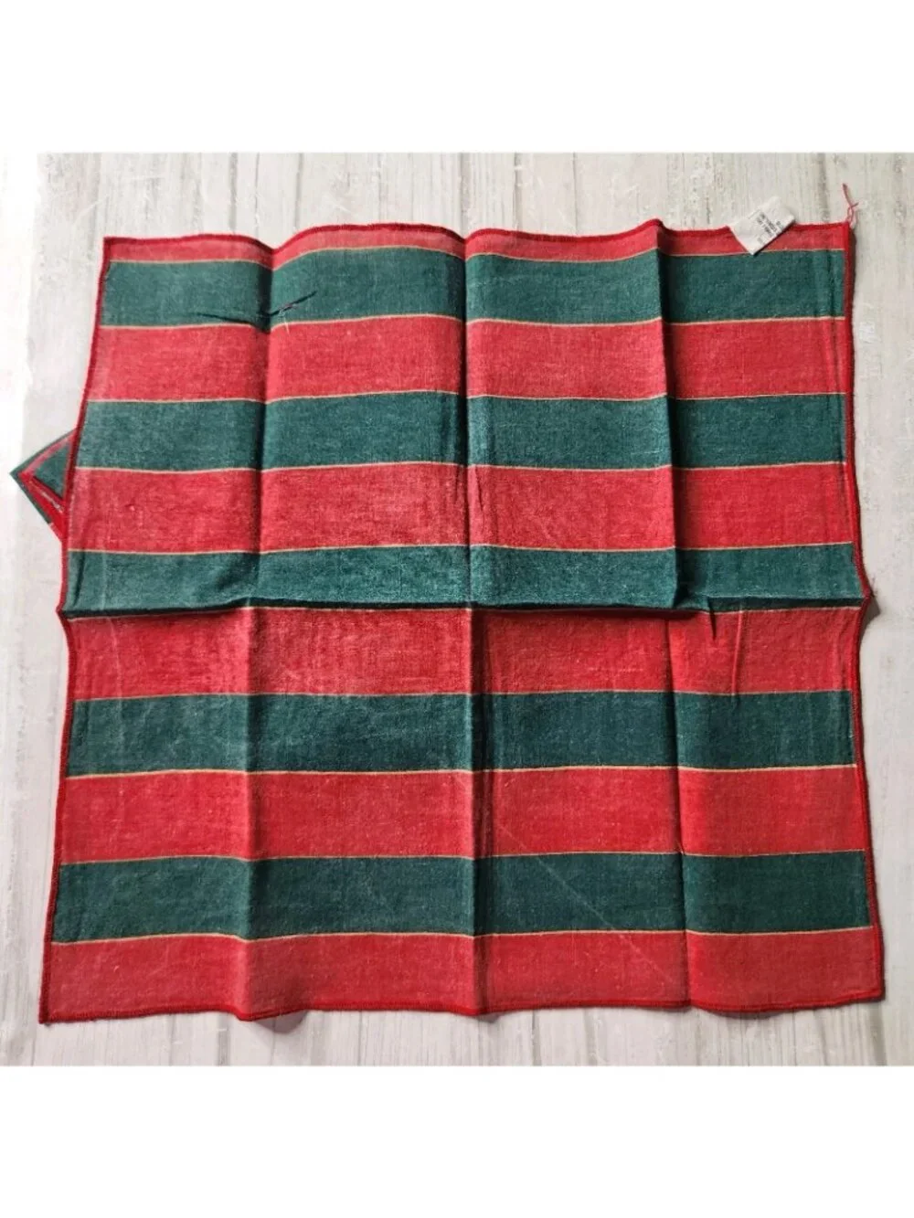 Linens Kitchen Hand Towels Napkins Placemats Handkerchiefs MCM Vtg 70s Imperfect